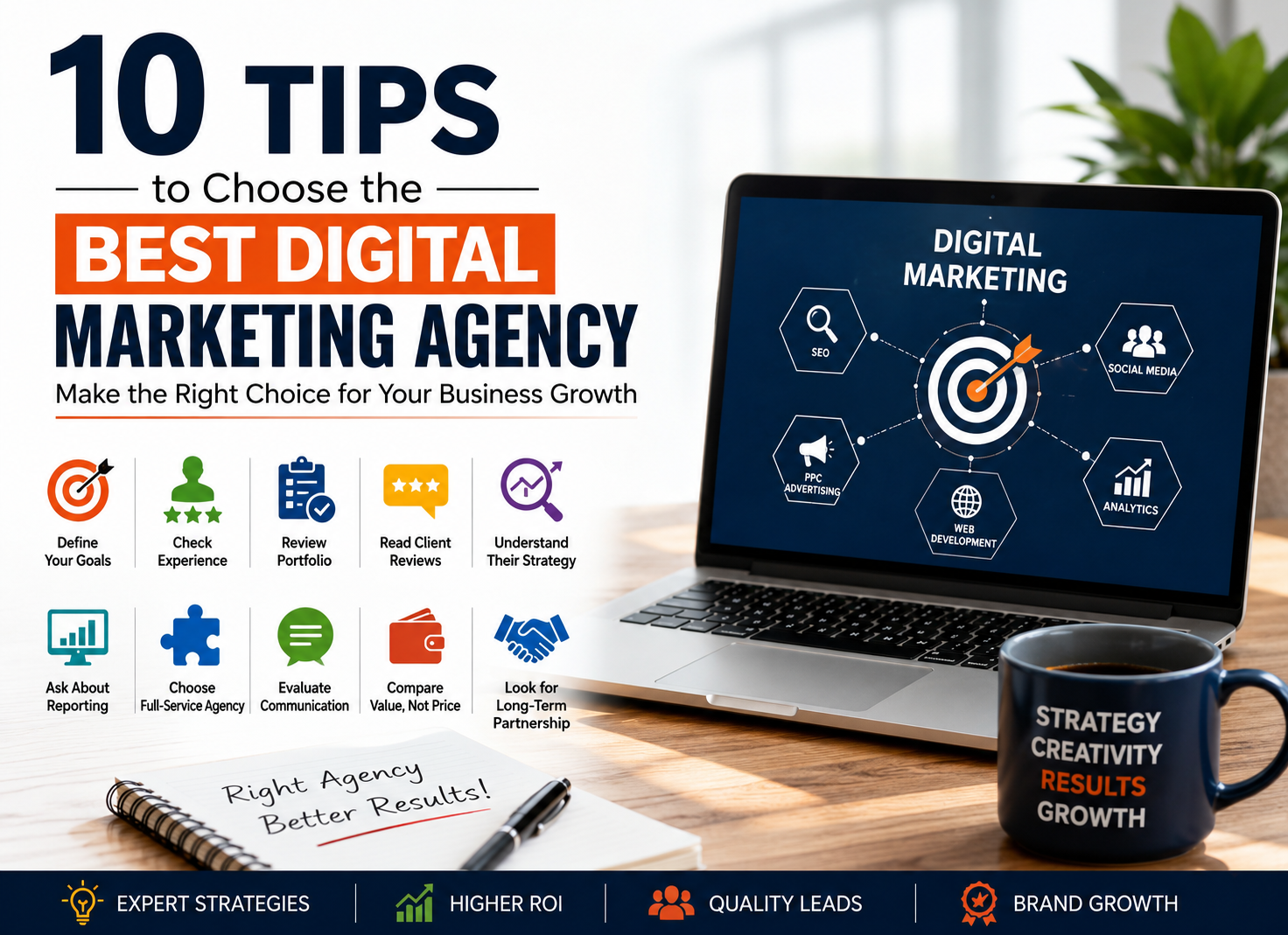 10 Tips to Choose the Best Digital Marketing Agency for Your Business